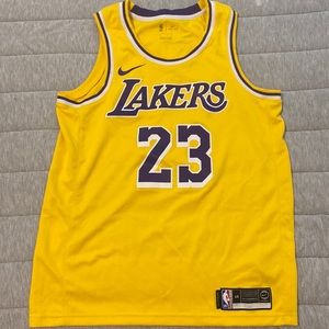 Lakers Lebron Jersey Size Large! Authentic Nike.